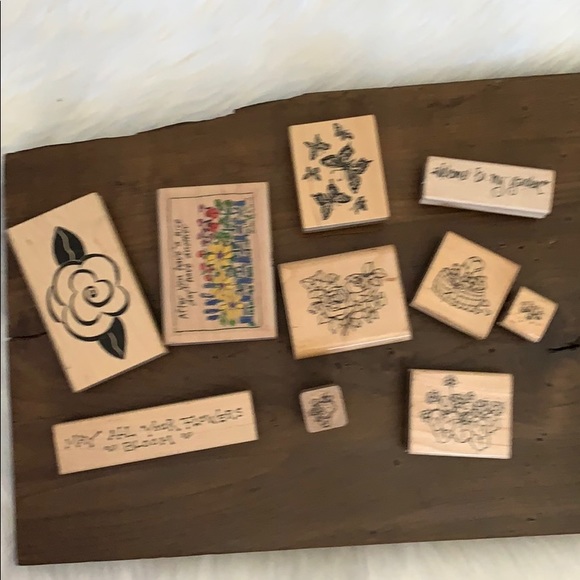 Flower /spring crafting stamps - Picture 4 of 4